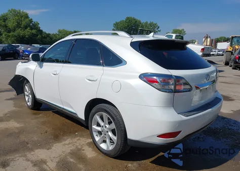 2012 Lexus Rx 350 from USA, damaged, VIN 2T2ZK1BA3CC073799